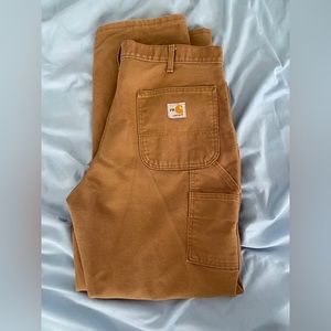 Brown Carhartt Utility Pants